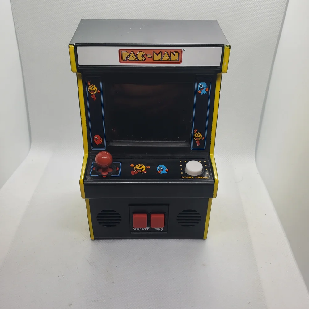 Pac-Man Retro Mini Arcade Console - Black and Yellow